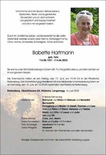 Babette  Hartmann